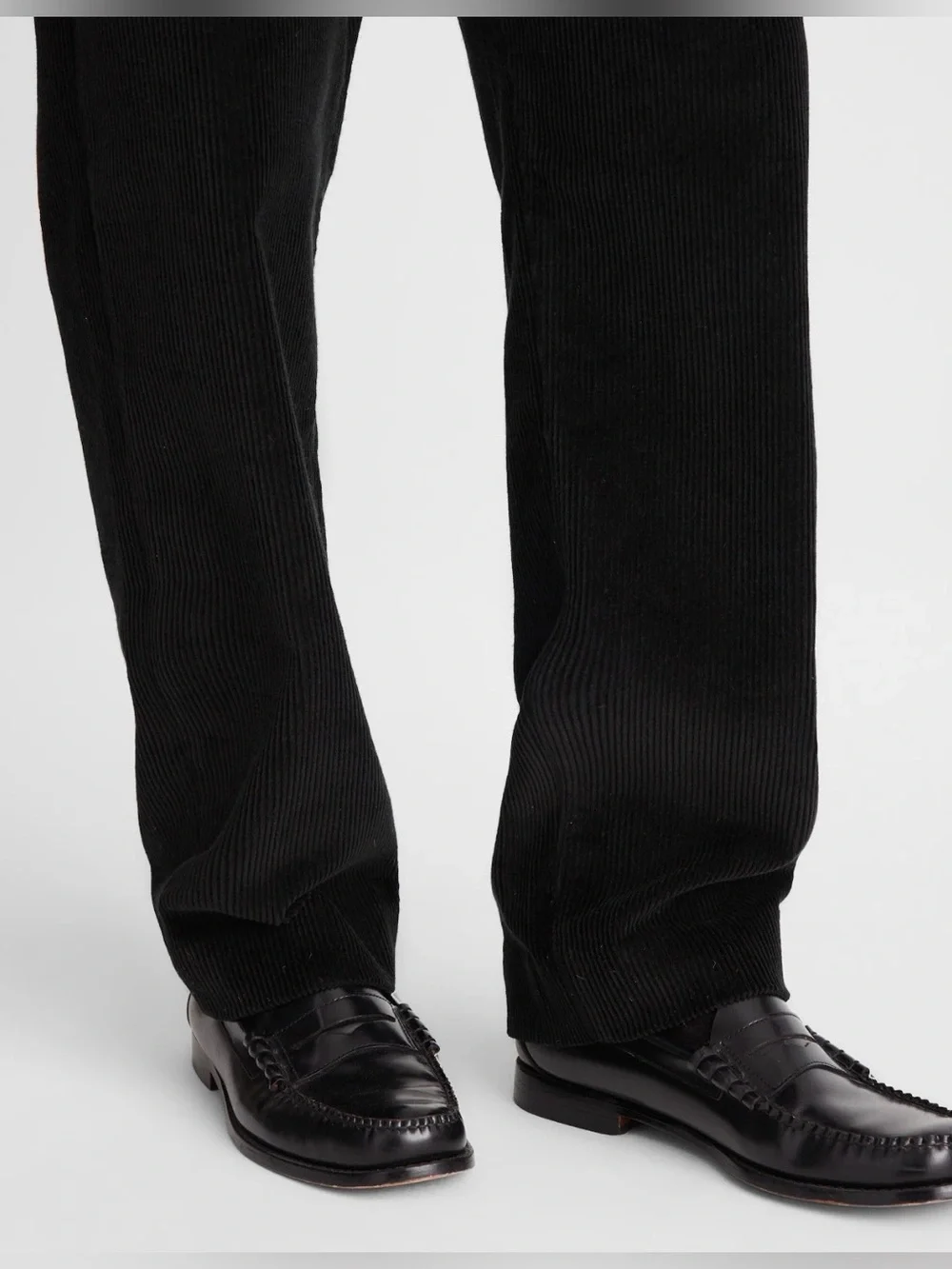 NEW Madewell G.H.BASS Weejuns® Penny Loafers in black leather size 12 NF669 $175